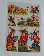 1x Poesiebilder Oblaten OSTERN