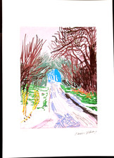 David Hockney - The Arrival of