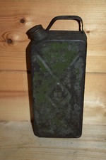 Original Alter Kanister Oldtimer,Blechkanister 2 Liter DDR,Oel,Kraftstoff,Minol