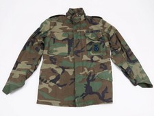 Original US Cold Weather Field Jacket M65 Feldjacke Woodland 1991 Gr.S f. LADIES