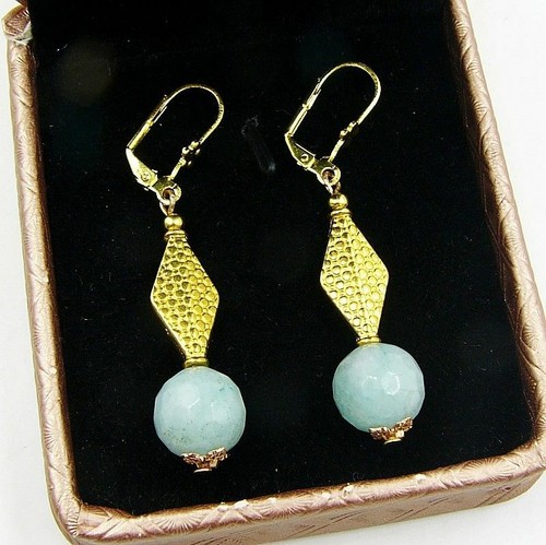 Larimar ohrringe ohrhänger - larimar-ohrringe,