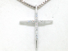 Brillant Anhänger Kreuz 585