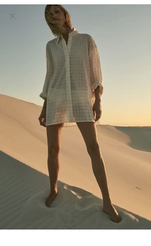 Zara kleid hemdblusenkleid - kleid,