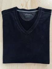 Marc O`Polo Herren Langarmpullover V-Neck Gr. XXL schwarz
