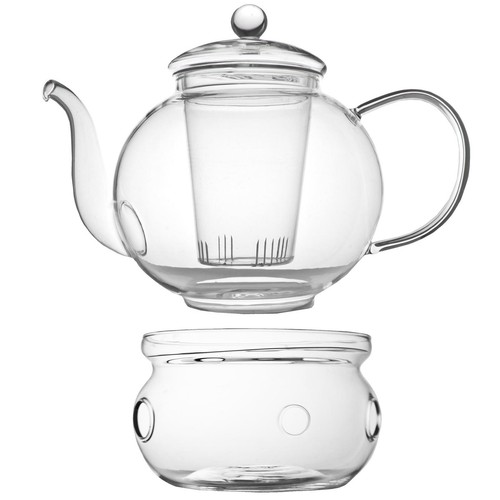 Glas teekanne liter - teekanne,