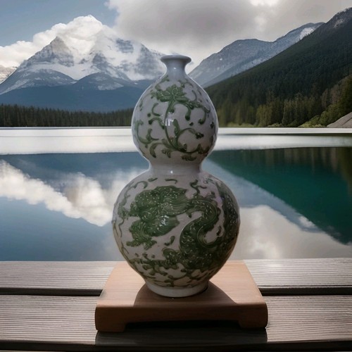 Chinesische vase grüner - chinesische,