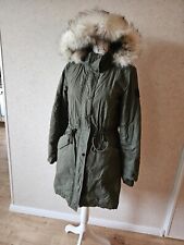 Street One Mantel Jacke Gr. 36 Winter Fell Khaki Guter Zustand