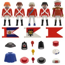 Playmobil Hafenwache Rotröcke Königliche Wache Englische Garde Soldaten 3054