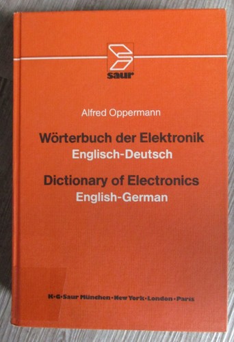 Wörterbuch der elektronik - wörterbuch,