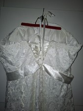 Brautkleid Vokuhila Gr. 50