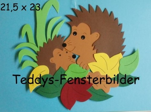 Teddys fensterbilder 525 - fensterbilder, 525´