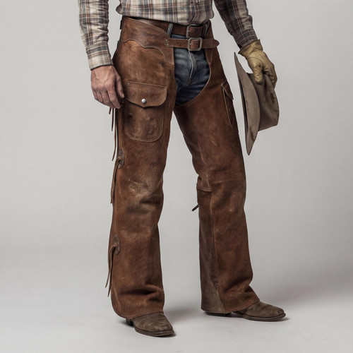 Leder chaps haare - chaps,
