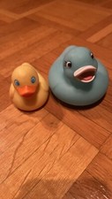 Bade Ente, Quietsche-Ente 2x groß und klein