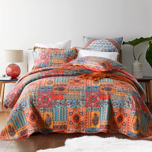 Tagesdecke patchwork baumwolle - tagesdecke,