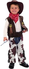 Ciao Cowboy Rodeo Kid Kostüm – Kinder Verkleidung Junge Western Outfit
