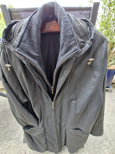 Herren lederjacke schwarz - herren,