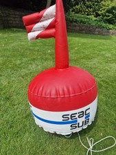 Zweikammer Tauchboje Oberflächenboje von Seasub - stabil, nur einmal gebraucht 