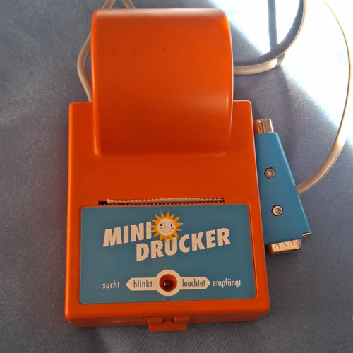 Mini drucker orange - drucker, mit