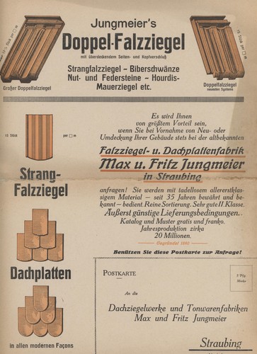 Straubing jungmeier falzziegel - jungmeier,