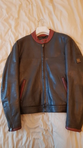 Belstaff lederjacke blouson - belstaff,