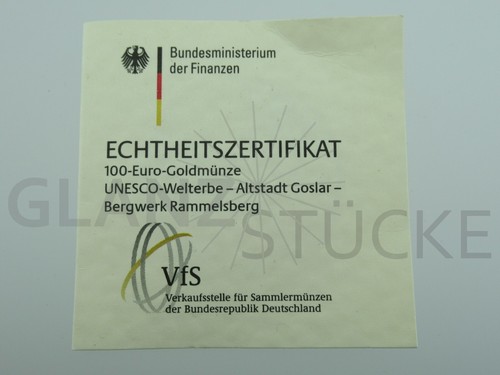 100 euro goldmünze - 100,