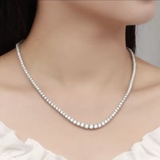 Tennis-Halskette 3 kt