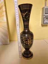 Messing vintage Vase aus