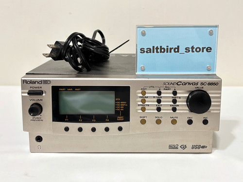 Roland 8850 sound - sound, canvas