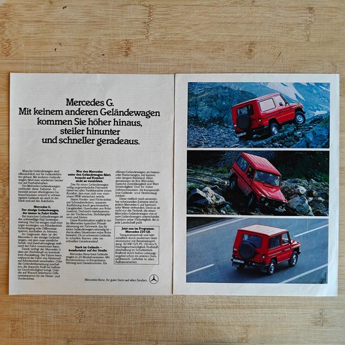 Mercedes klasse 1982 - mercedes, g-klasse