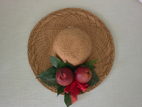 Vintage strohhut strandhut - vintage,