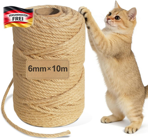 Hanfseil 6mm für