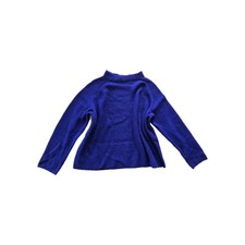 Comma Pullover  Turtleneck Oversize Royalblau 44 XL Strick