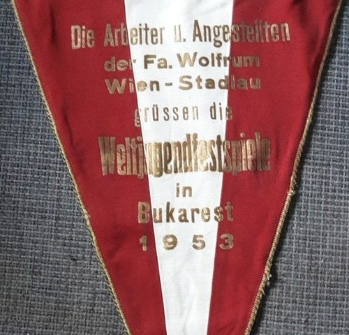 Wimpel weltjugendfestspiele - wimpel,