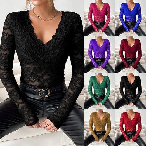 Damen sexy transparent shirt - damen, t-shirt