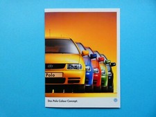 Prospekt / Katalog / Broschüre / Mappe - VW Polo (Typ 6N) Colour Concept - 05/98
