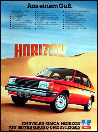 Chrysler simca horizon - chrysler,