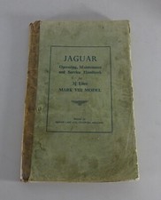 Betriebsanleitung Jaguar Mark VIII / Mk. 8 3 1/2 / 3,5 Litre Bj. 1956 - 1958