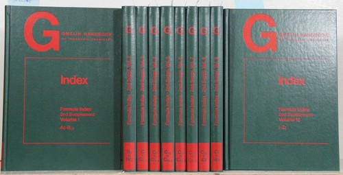 Gmelin handbook inorganic - gmelin,