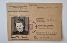 Alter Dienstausweis / Duplikat