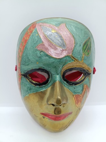 Venzianische maske messing - maske,