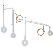 Destillationsapparatur Destillationsglassatz 9-Teile horizontal/vertikal 1000ml