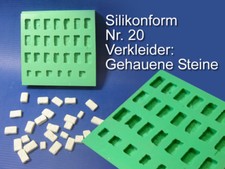 Silikonform, Verkleider