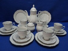 Eschenbach La Reine Form 800 Platinrand Kaffeeservice für 6 Personen