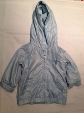 Giubbottino Prenatal Azzurro - Taglia 0-3 mesi - Usato come Nuovo