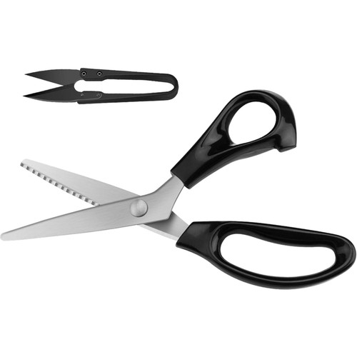 Stoffschere zackenschere 23cm - stoffschere,