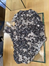 Quarz, Zinkblende ( Sphalerit ) mit Kupferkies überzuckert, 7510g