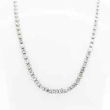 Collier 850 Platin Diamanten