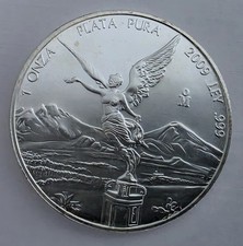 1 OZ SILBER 999, MEXIKO