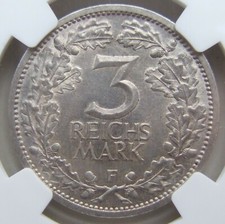 Weimarer Republik 3 Reichsmark