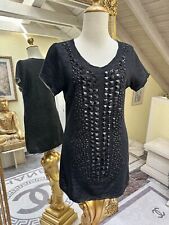 Shivadiva Tshirt, Pulli mit Steinen, Gr. M-L in Grau